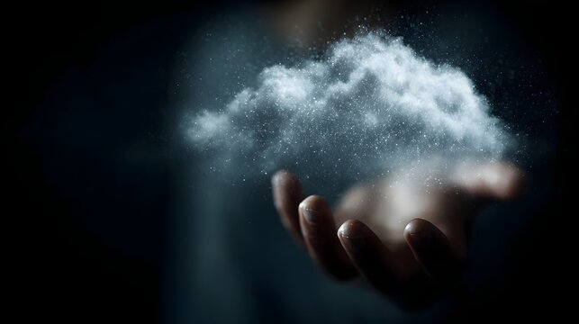 Holographic cloud database interface controlled by a business analyst