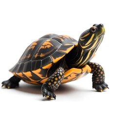 Obraz premium Close-up illustration of turtle's face