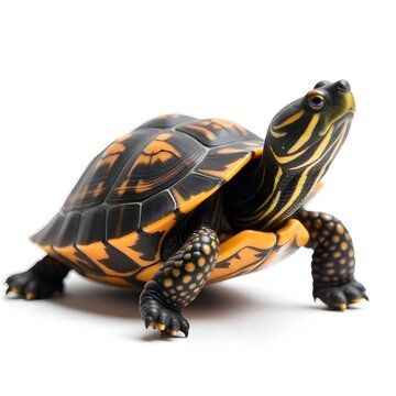 Close-up illustration of turtle's face