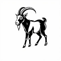Pygora Goat Animal Icon