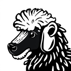 Pyredoodle Animal Black Icon