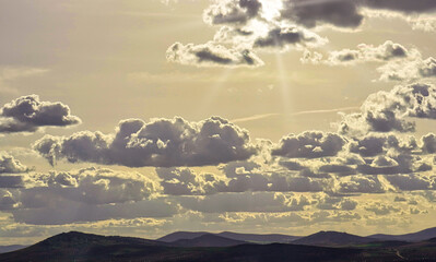 mountains, clouds and the sky © Jose