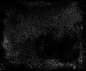 Grunge black background, obsolete scary horror texture
