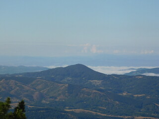 Mountains and hills view 1