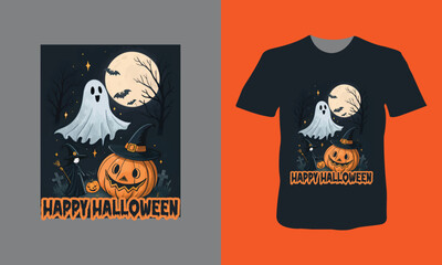 Celebration Hallowen T-Shirt vector design.