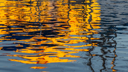 Art of waterwave surface photoed from sea and lake in great Vancouver area