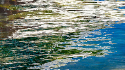 Art of waterwave surface photoed from sea and lake in great Vancouver area