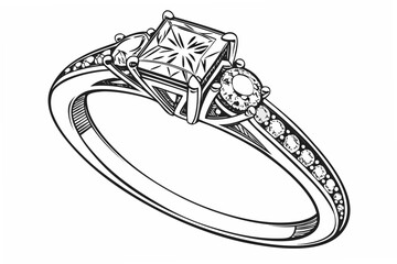 vector illustration of a sword