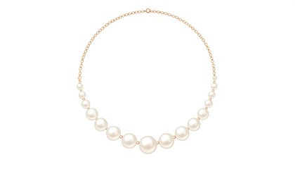 Elegant pearl necklace