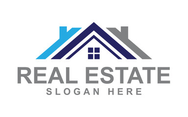 Modern home logo design for property business