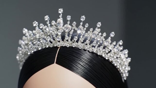 diamond on head siger abstract background with light effects 