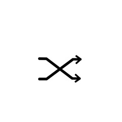 Two cross arrows
