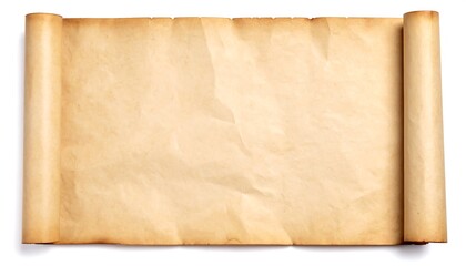 Fototapeta premium Aged scroll of parchment (1)