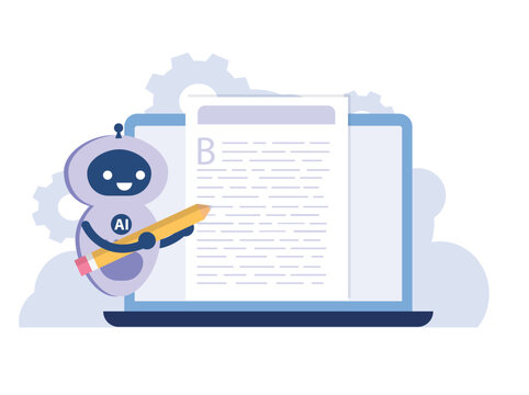 AI writing or artificial intelligence text typing tool.
