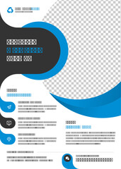 Modern Flyer Template for Business, Event, or Promotion – Clean and Creative A4 Layout for Marketing, Advertising, or Corporate Use – Fully Editable Print Design