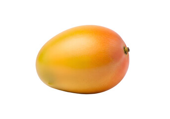 Ripe Mango Fruit with Yellow and Red Skin.