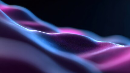 Obraz premium Abstract background of blurred lines resembling flowing data from online courses, seamless learning. Digital flow, accessibility.