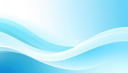 Obraz premium Abstract Blue And White Wave Design Background