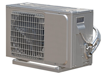 air conditioning compressor isolated on white