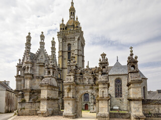 Enclos paroissial de Saint-Thégonnec dans le département du Finistère - Bretagne