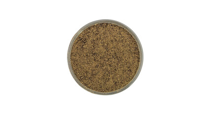 spices in a wooden spoon