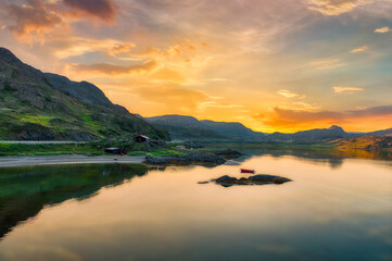 Kamoyaer is a fishing village in Nordkapp Municipality in Finnmark county, Norway.