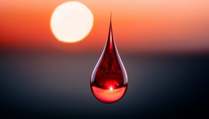 Fototapeta premium drop of blood