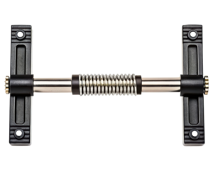 Chest expander exercise equipment for strength training on a transparent background