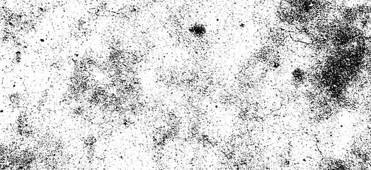 Rough black and white texture vector distressed overlay texture grunge background.