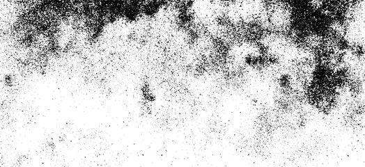 Rough black and white texture vector distressed overlay texture grunge background.