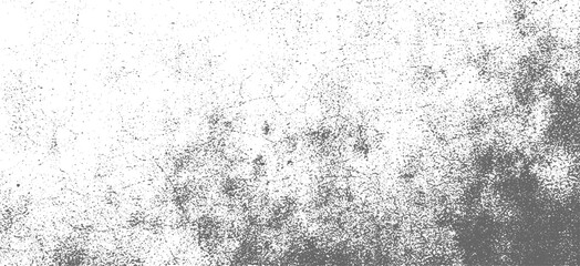 Rough black and white texture vector distressed overlay texture grunge background.