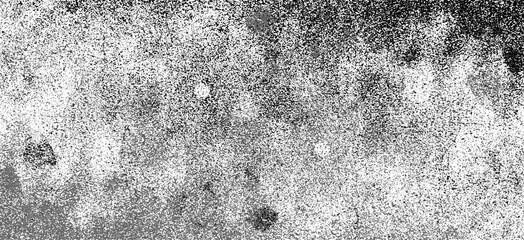 Rough black and white texture vector distressed overlay texture grunge background.