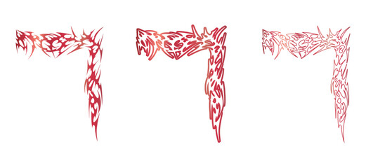 Neo Tribal Frame, Modern Tribal Frame