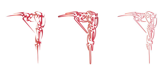 Neo Tribal Frame, Modern Tribal Frame