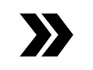 right double arrow icon