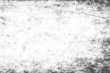 Rough black and white texture vector distressed overlay texture grunge background.