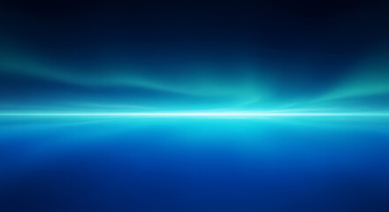 Photo of abstract blue background with light and color