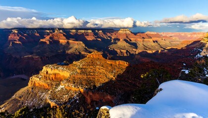 Grand Canyon panorama at sunset (1)