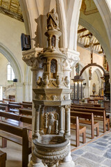 Enclos paroissial de La Martyre dans le département du Finistère - Bretagne