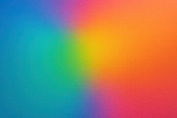 Fototapeta premium Vibrant rainbow gradient background with a beautiful smooth color blend, showcasing the full spectrum from cool blues to warm reds, ideal for modern design projects.