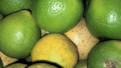 green apples in the market