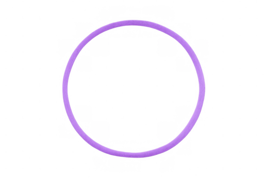 Simple purple circle on a transparent background, ideal for minimalist designs or as a graphic element