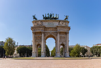 Fototapeta premium Arco della Pace