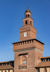 Fototapeta premium Sforzesco Castle - Filarete Tower