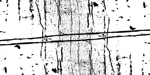 Grunge black and white pattern monochrome particles abstract texture. Background of cracks, scuffs, chips, stains, ink spots, lines. Dark design wood background surface. Gray printing element