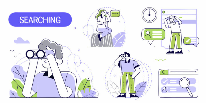 People actively searching and looking for information and opportunities