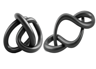 metal chain isolated on white