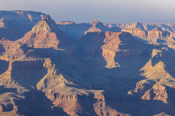 Grand Canyon South Rim Landscape in Summer