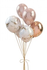 Bouquet aesthetic 6 balloons chandelier lamp.