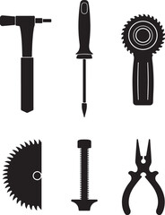 Fototapeta premium Essential tools for repairs and construction projects